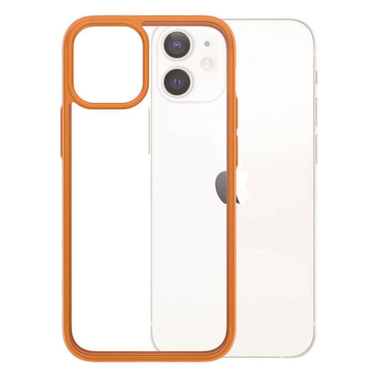 PanzerGlass ClearCase iPhone 12 Mini Cover, Orange