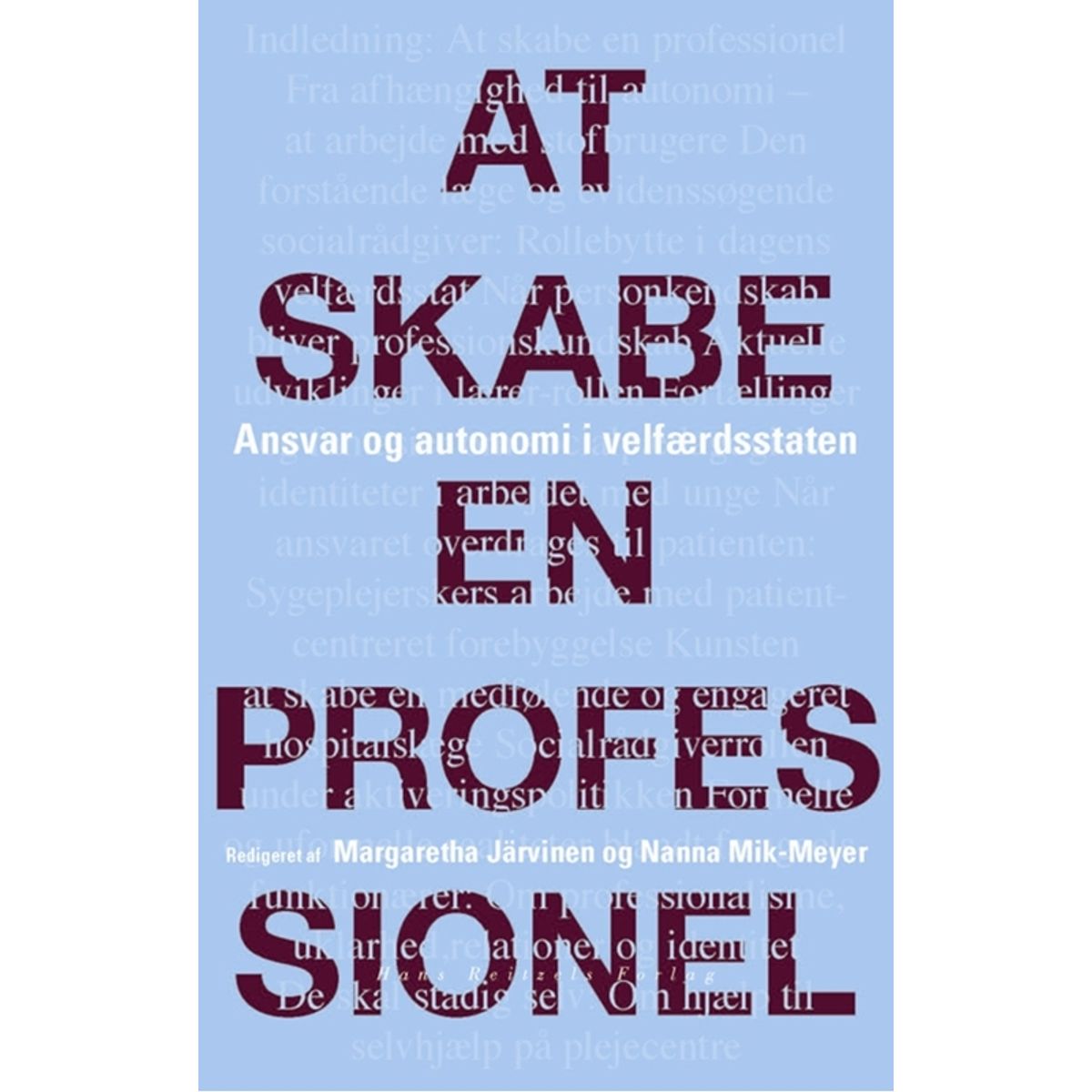 At skabe en professionel