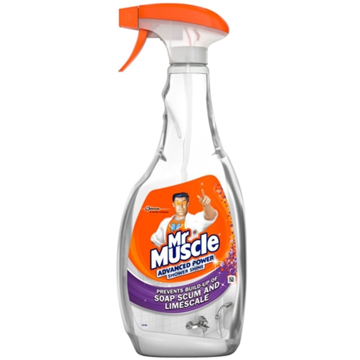 Mr Muscle Advanced Power Shower Shine - 750ml