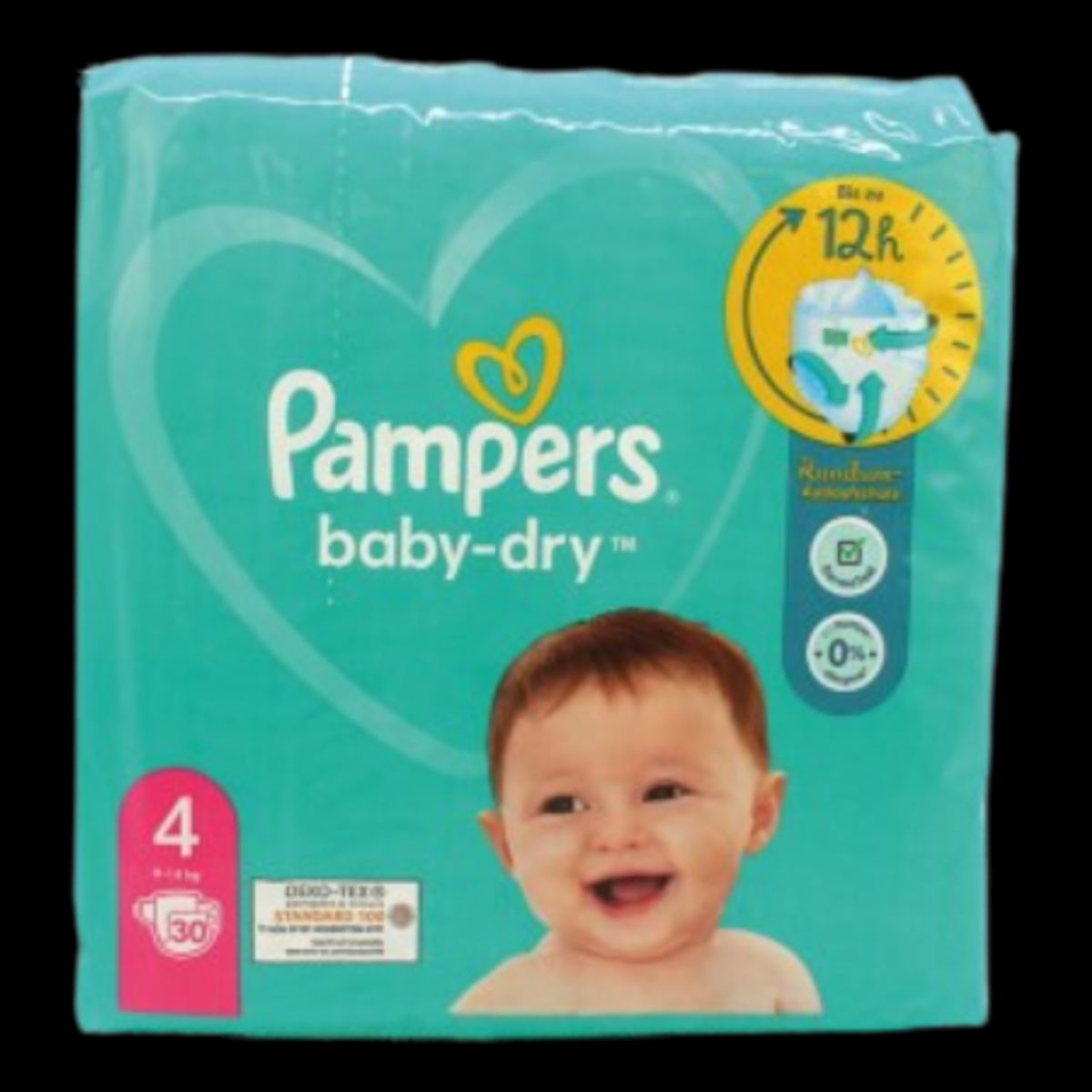 Pampers Baby-Dry Bleer Str. 4 Maxi (9-14 kg) - 30 stk