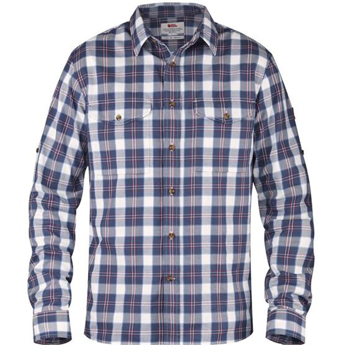 Fjällräven Singi Flannel Shirt L/S Mens, Uncle Blue