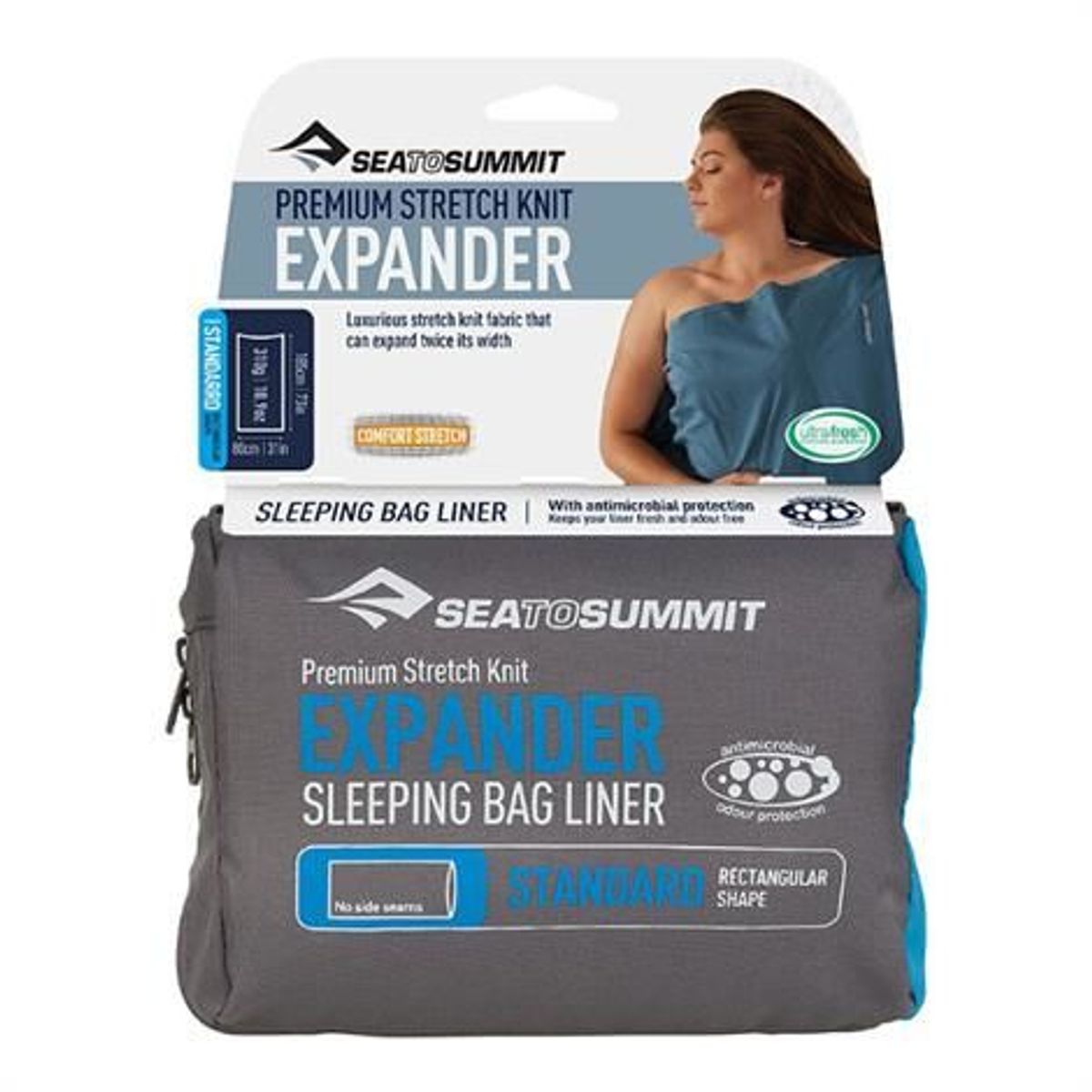 Sea to Summit Expander Liner - Standard, Navy Blue