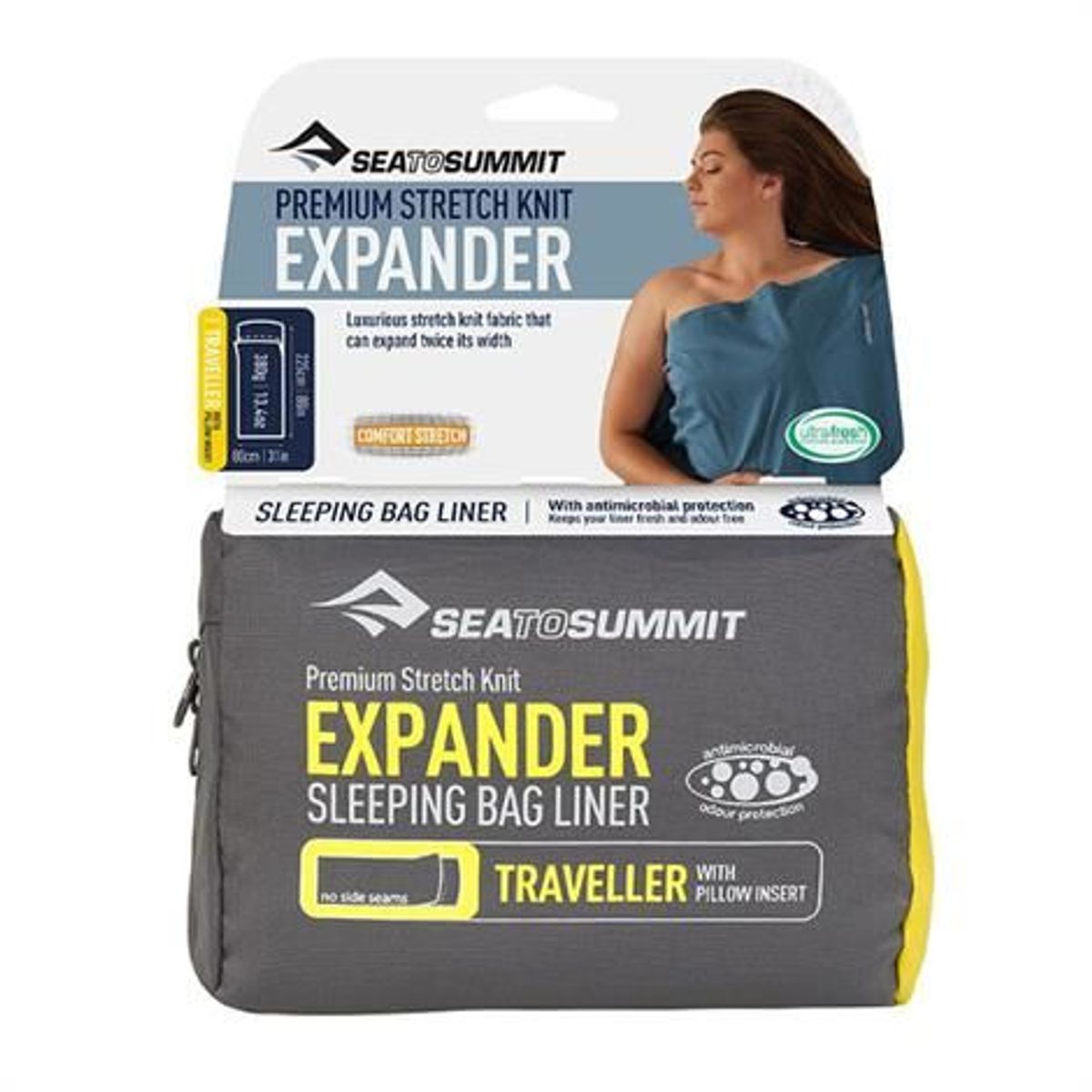 Sea to Summit Expander Liner - Traveller, Navy Blue