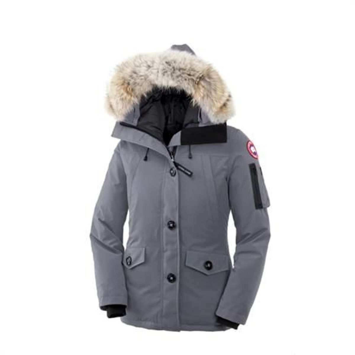 Canada Goose Ladies Montebello Parka, Mid Grey