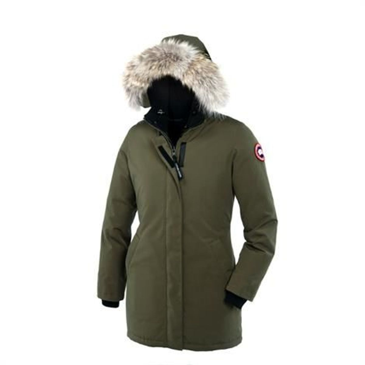 Canada Goose Ladies Victoria Parka, Military Green