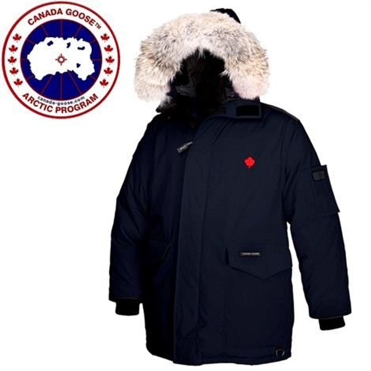 Canada Goose Mens Heli Arctic Parka, Navy