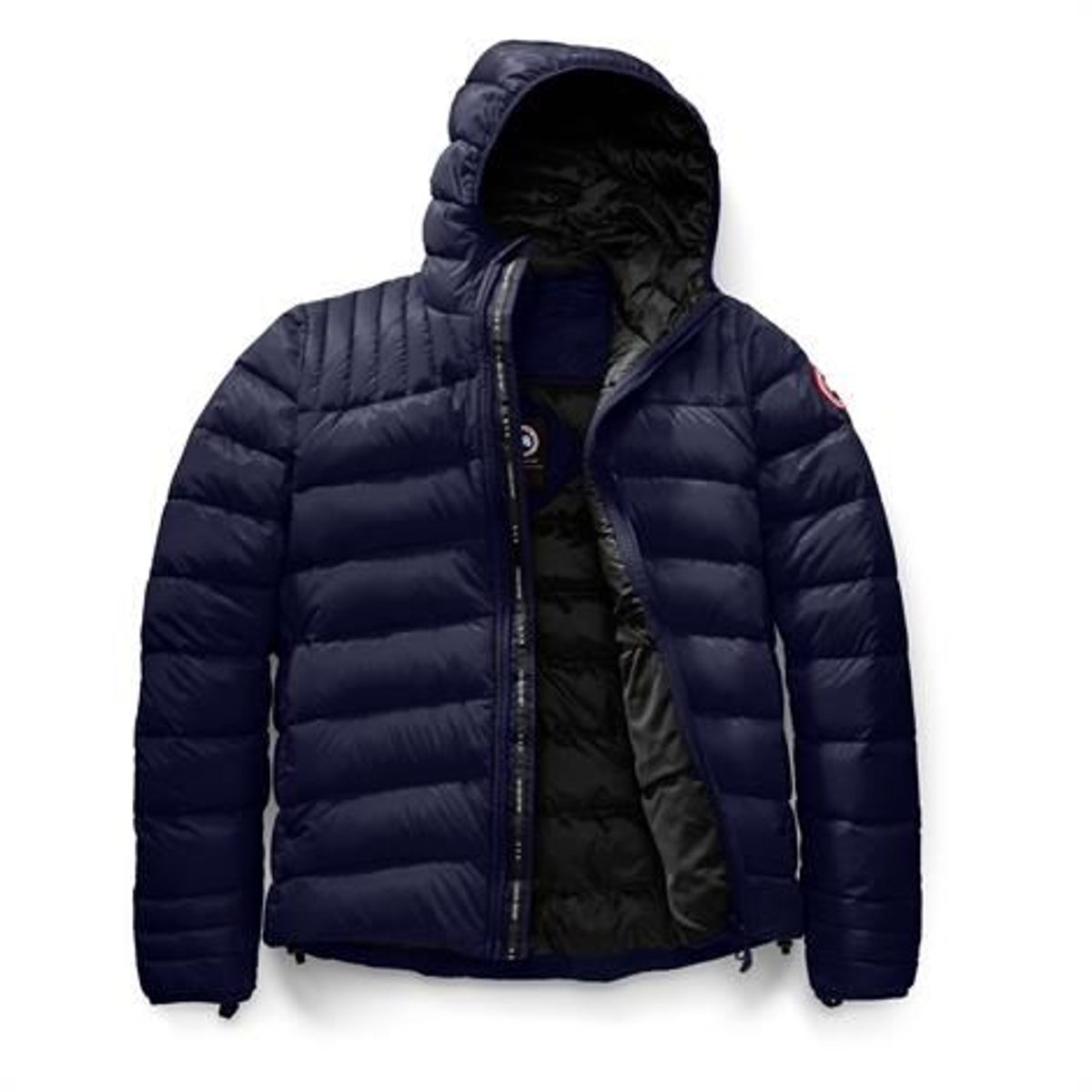 Canada Goose Mens Brookvale Hoody, Deep Sea Blue / Black