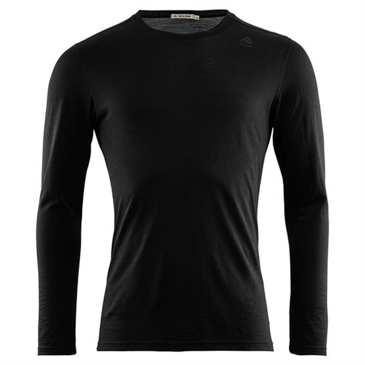 Aclima LightWool Undershirt L/S Mens, Jet Black