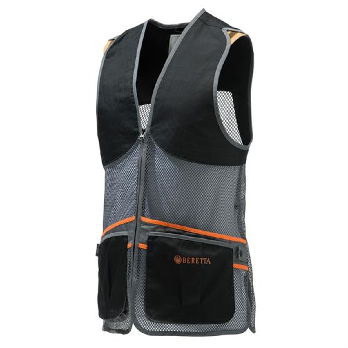 Beretta Full Mesh Vest, Black / Grey