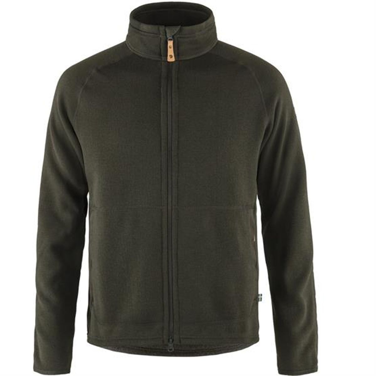 Fjällräven Ãvik Fleece Zip Sweater Mens, Deep Forest