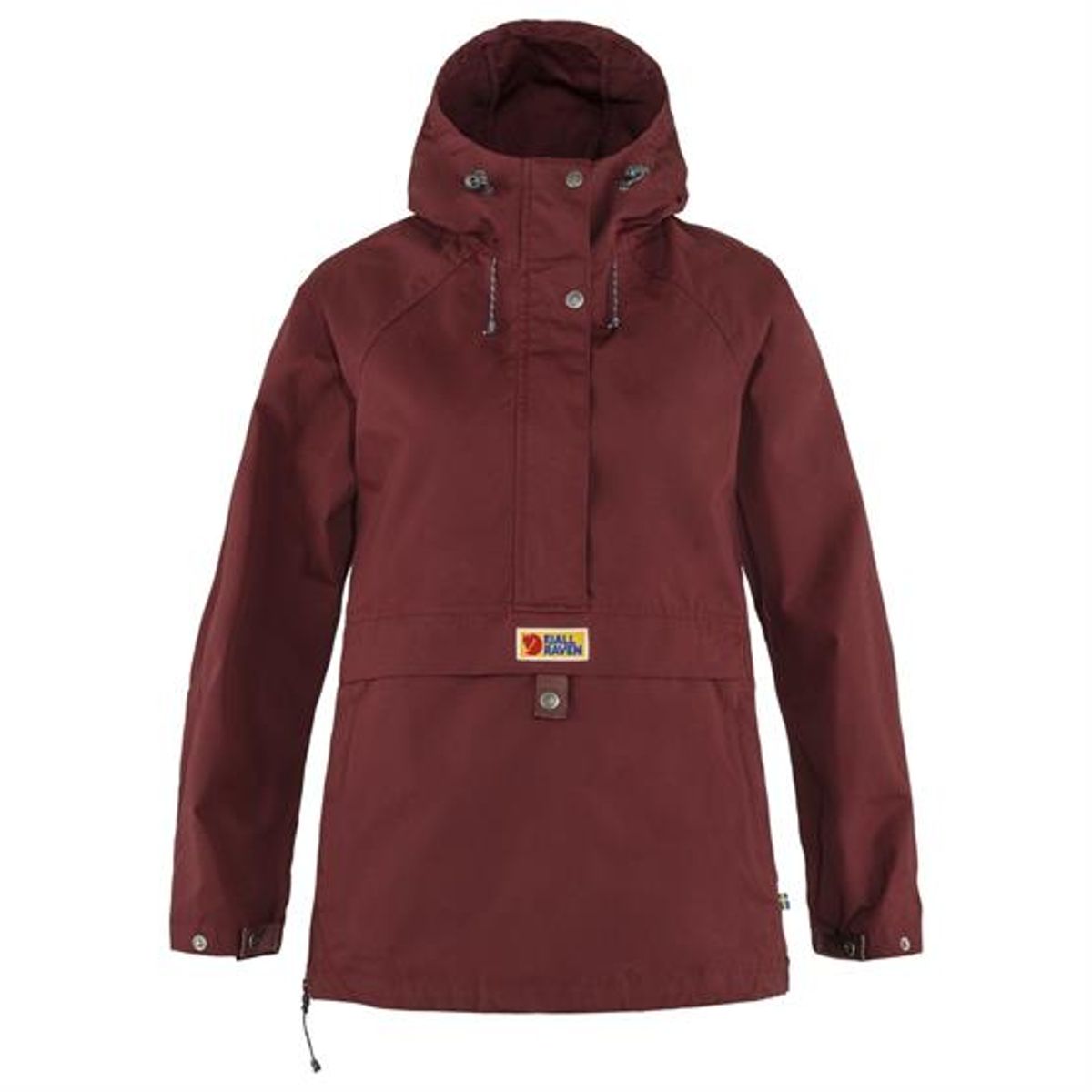 Fjällräven Vardag Anorak Womens, Bordeaux Red