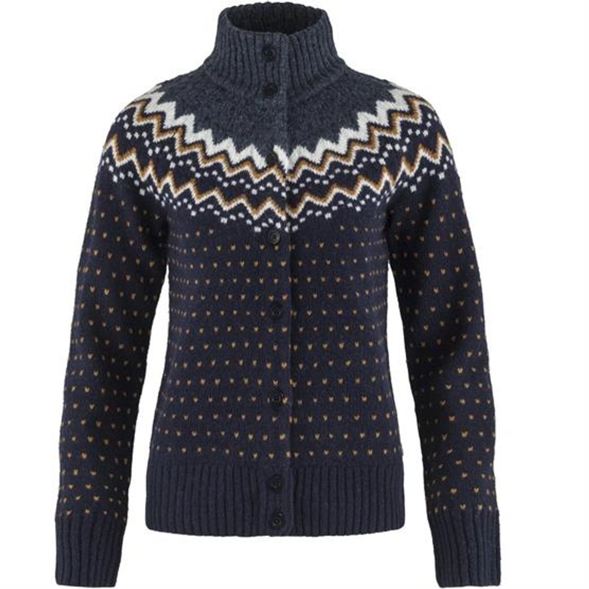 Fjällräven Ãvik Knit Cardigan Womens, Dark Navy