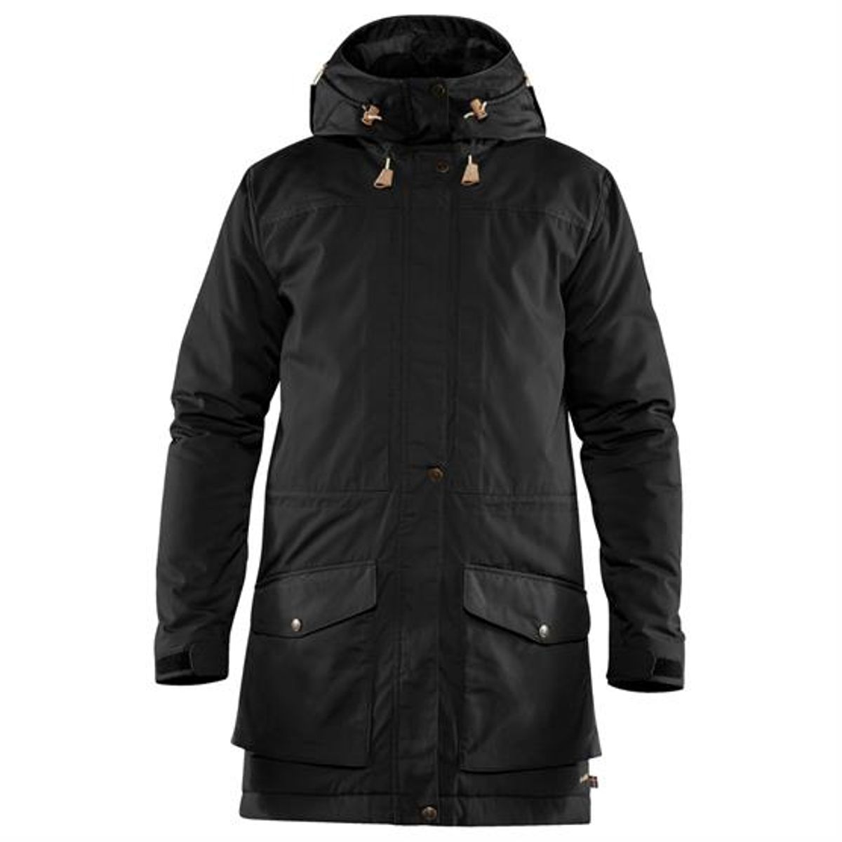 Fjällräven Singi Wool Padded Parka Mens, Black