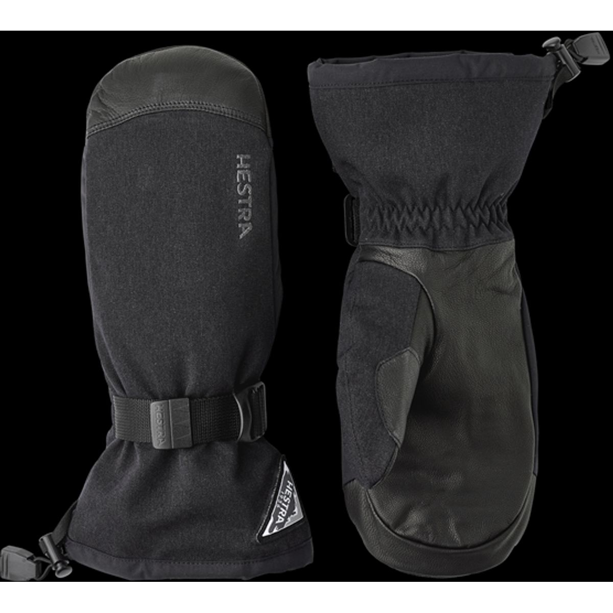 Hestra Powder Gauntlet - Mitt, Black