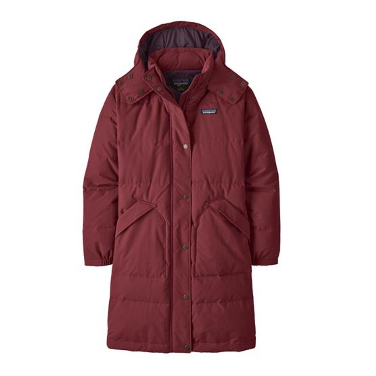 Patagonia Womens Downdrift Parka, Carmine Red