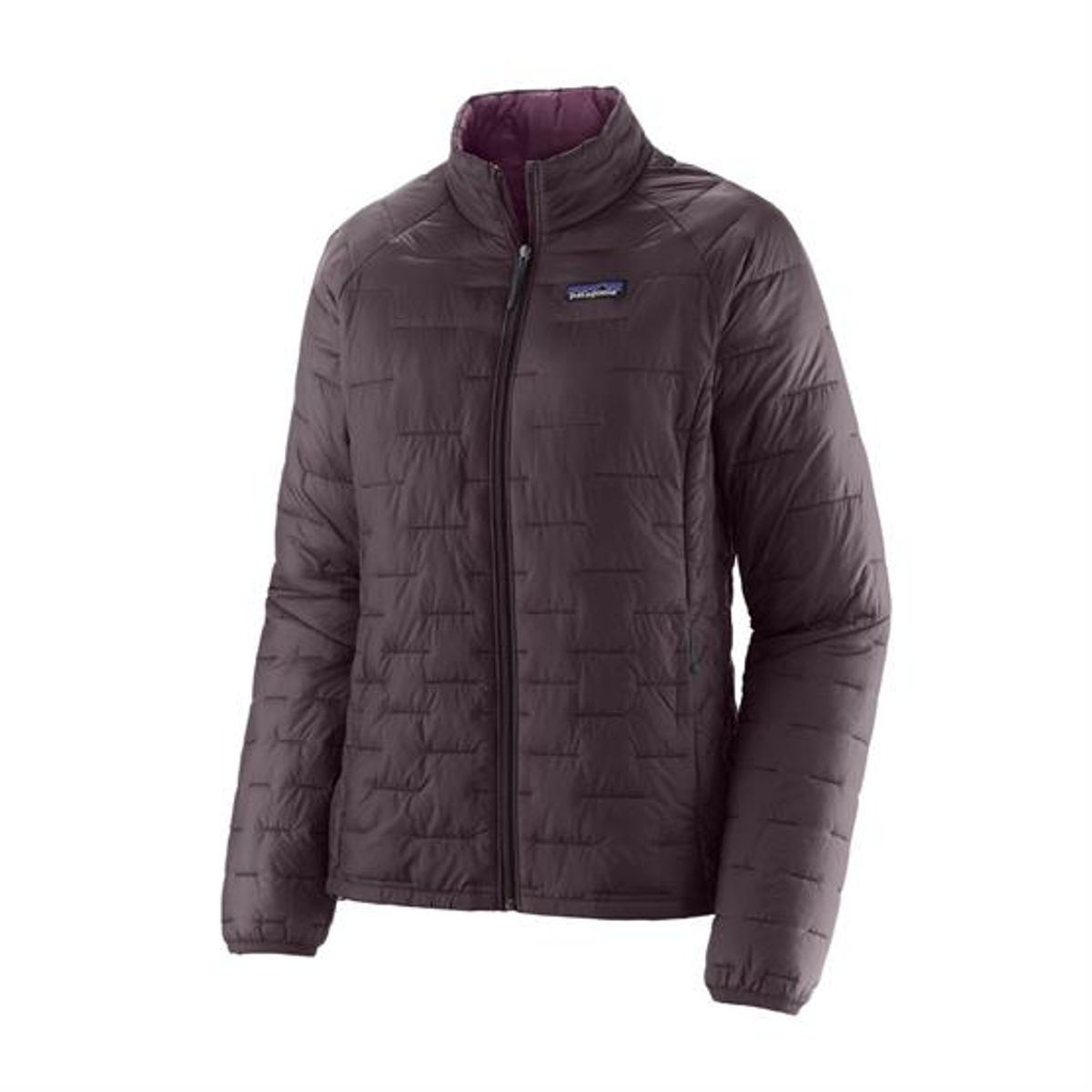 Patagonia Womens Micro Puff Jacket, Obsidian Plum