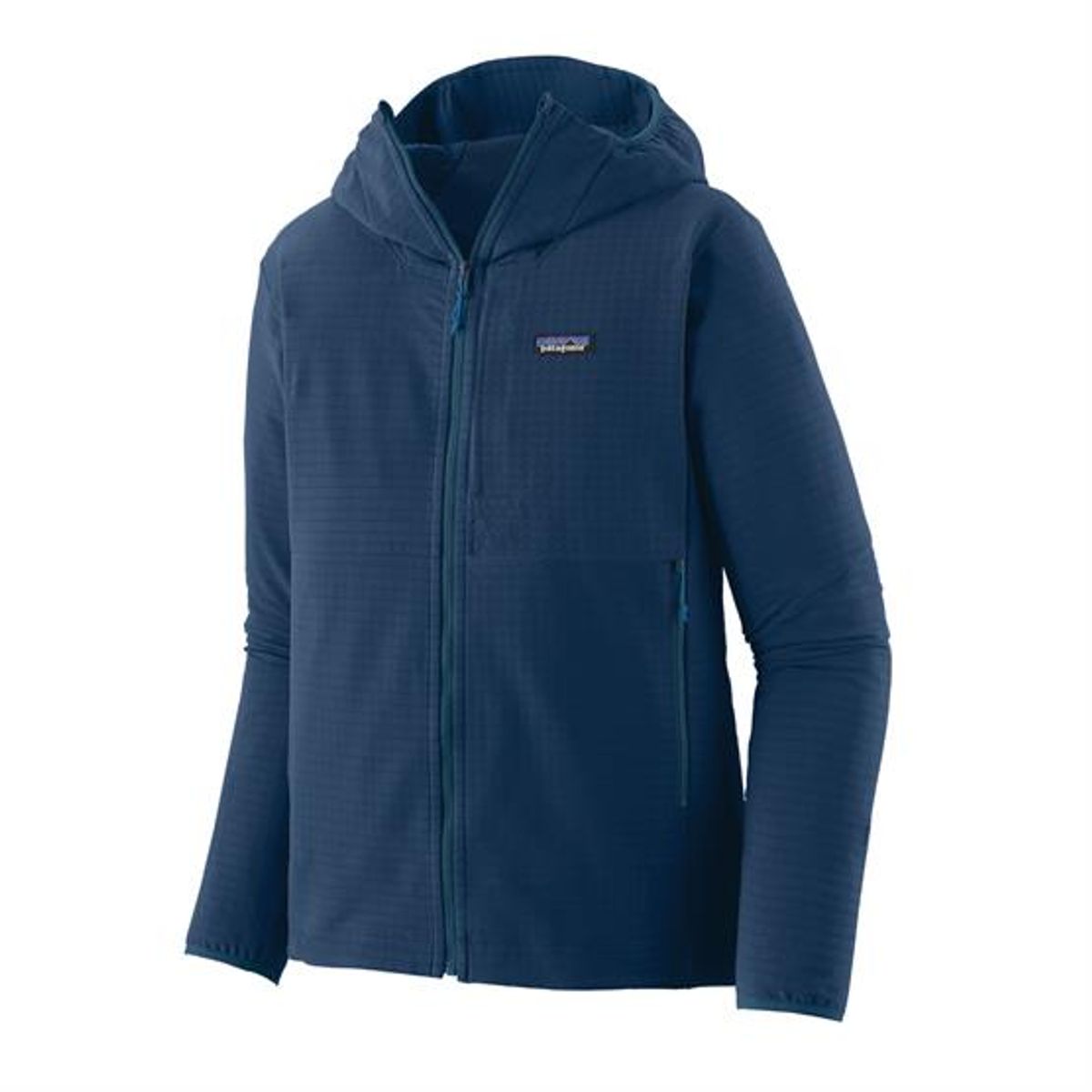 Patagonia Mens R1 TechFace Hoody, Tidepool Blue