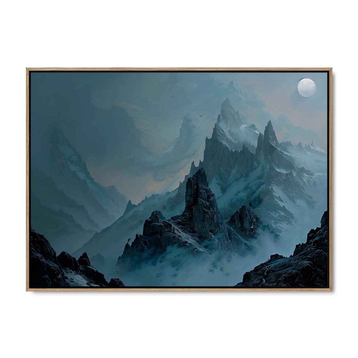 Frozen Heights - 70x100 cm. - Ege ramme