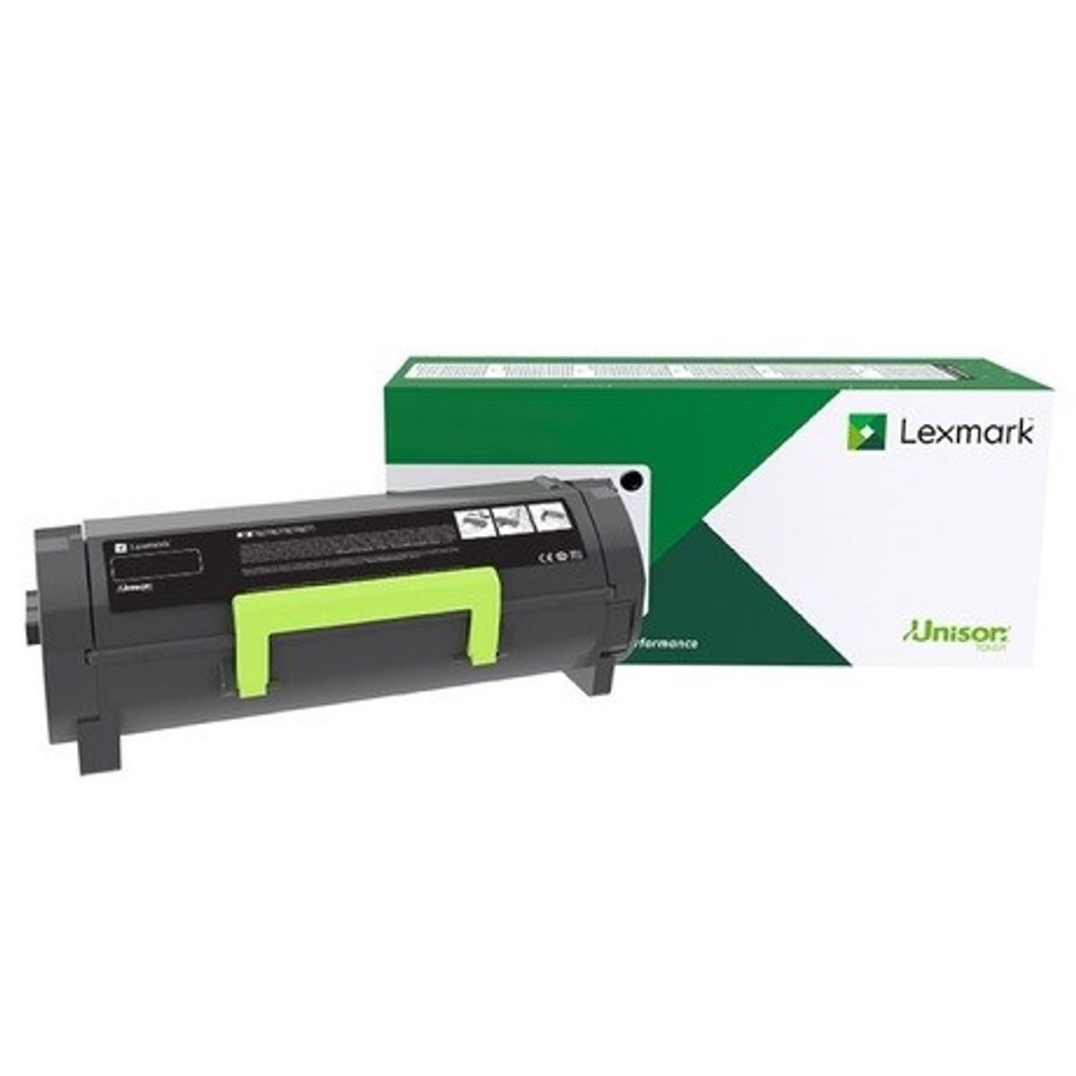 Cyan lasertoner - Lexmark C332HC0 - 2500 sider