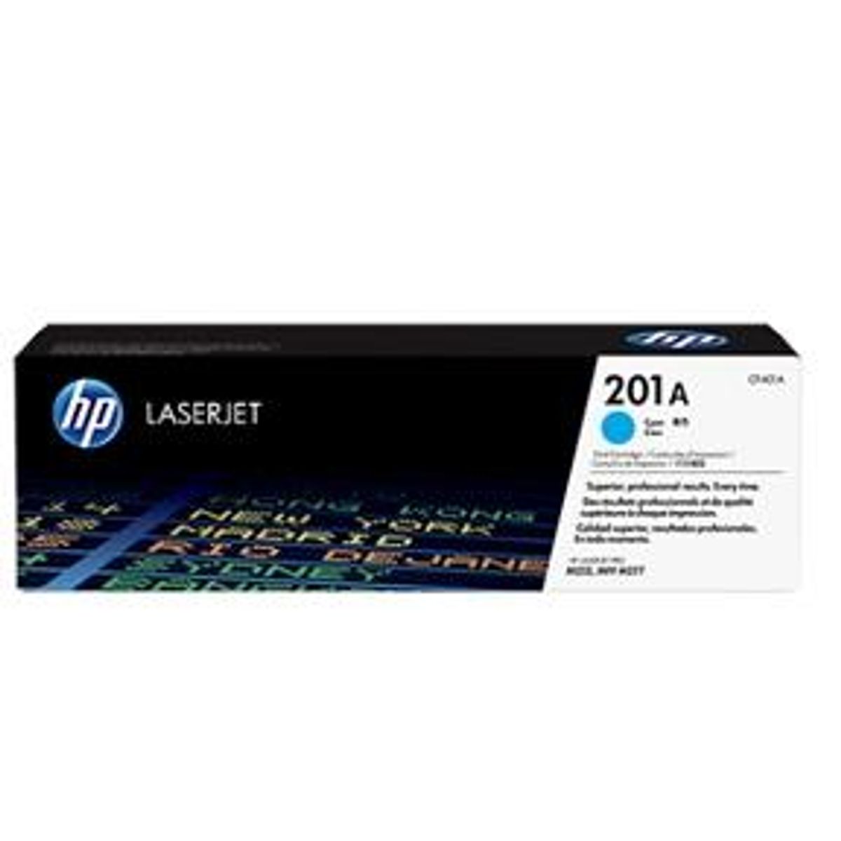 Cyan lasertoner - HP 201A - 1.400 sider