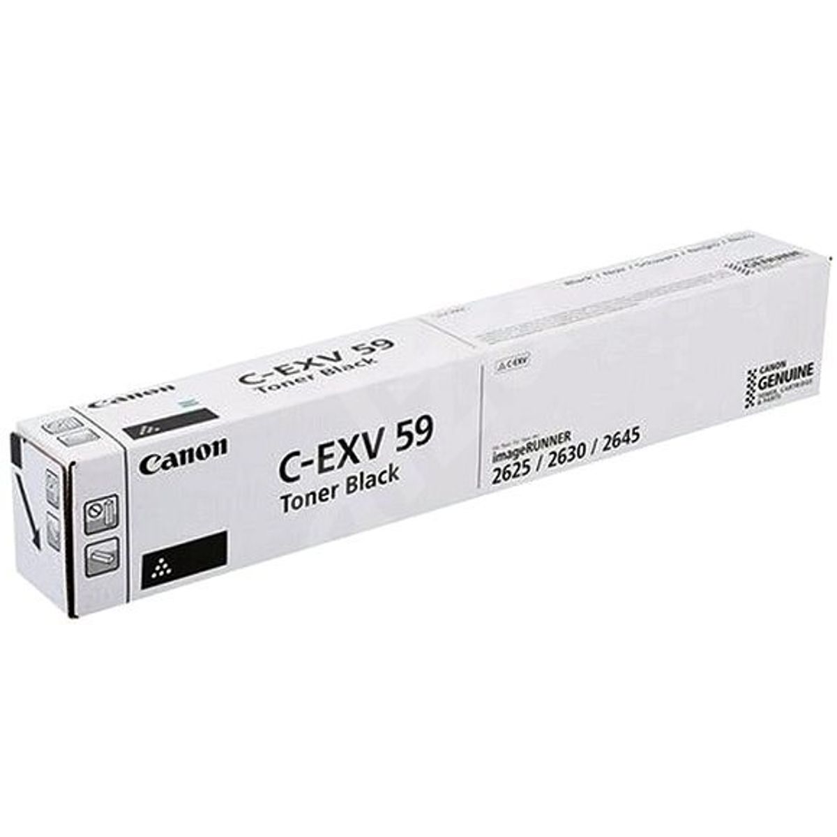 Sort lasertoner - Canon C-EXV59 BK - 30.000 sider.