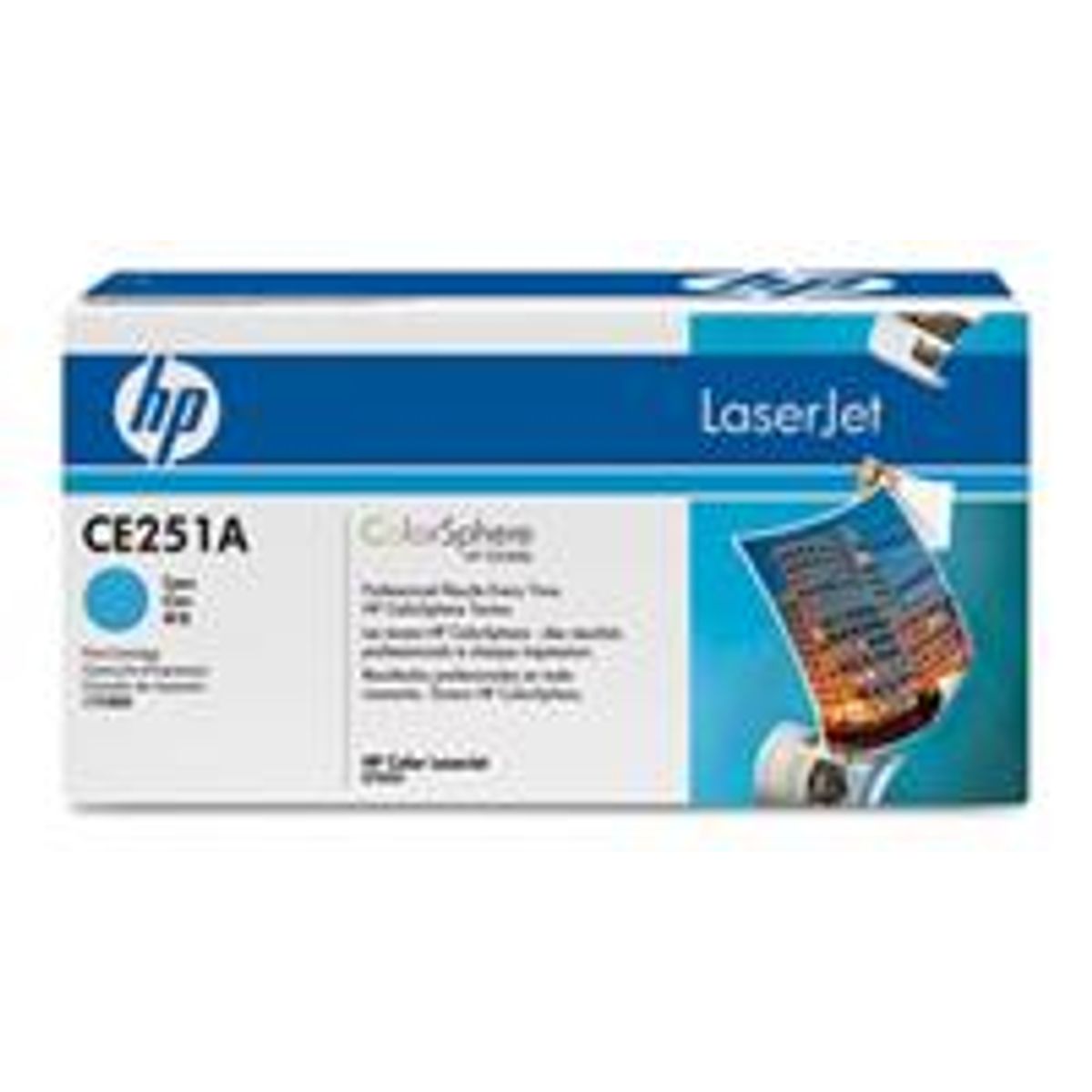 Cyan lasertoner - HP nr.251 A - 7.000 sider