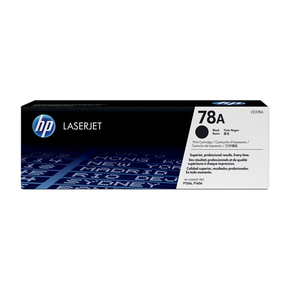 Sort lasertoner - HP 78A - 2.100 sider