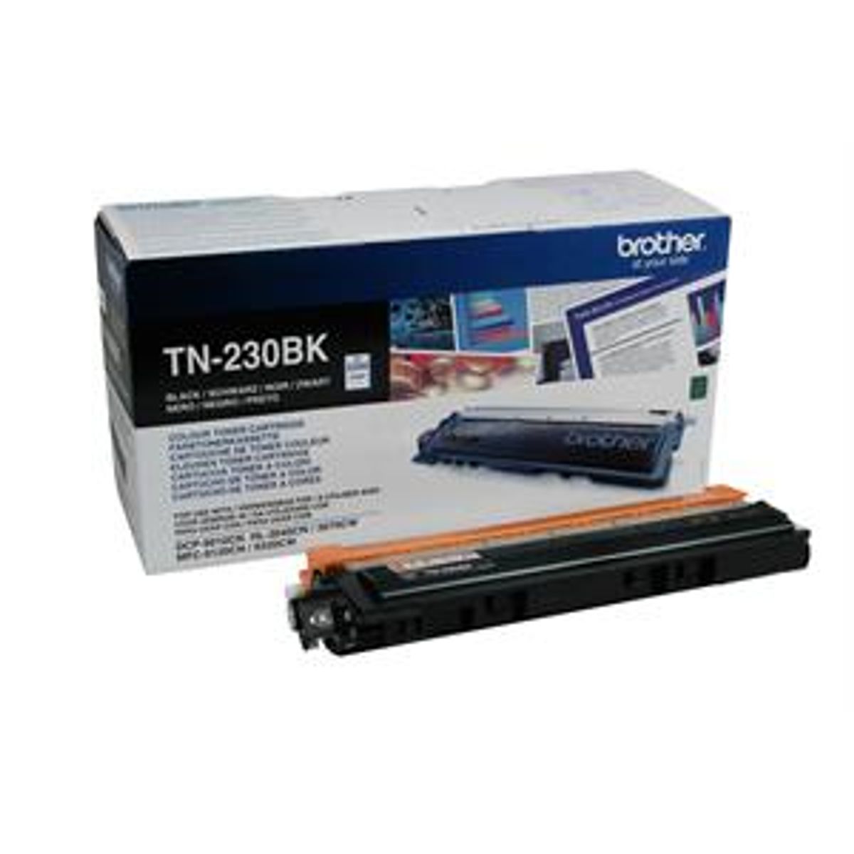 Sort lasertoner 230BK - Brother - 2.200 sider.