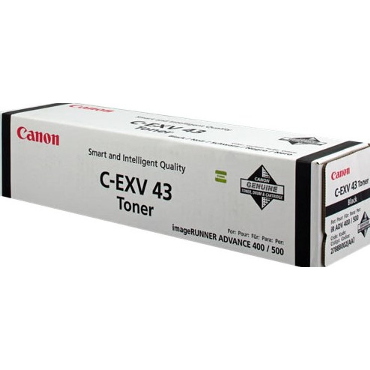 Sort lasertoner C-EXV43 - Canon - 15.200 sider.