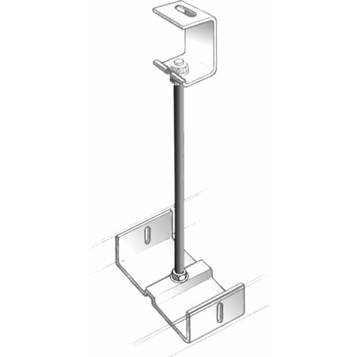 Gevindstang MGS-E M10 x 1000 mm