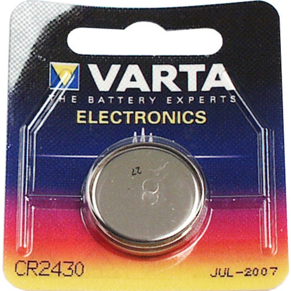 10 stk Varta batteri, Electronics CR2430, 3 V, 1 stk.