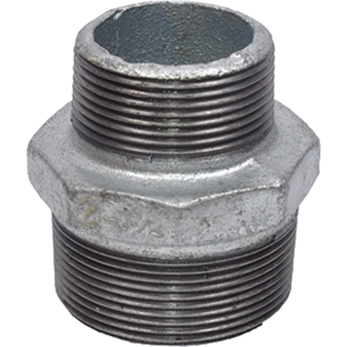 3/4" x 1/4" Galvaniseret brystnippel