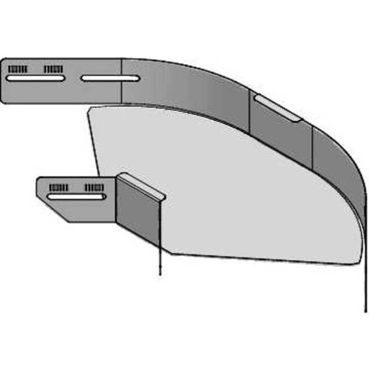 HJØRNE JUSTERBAR 120MM FZS