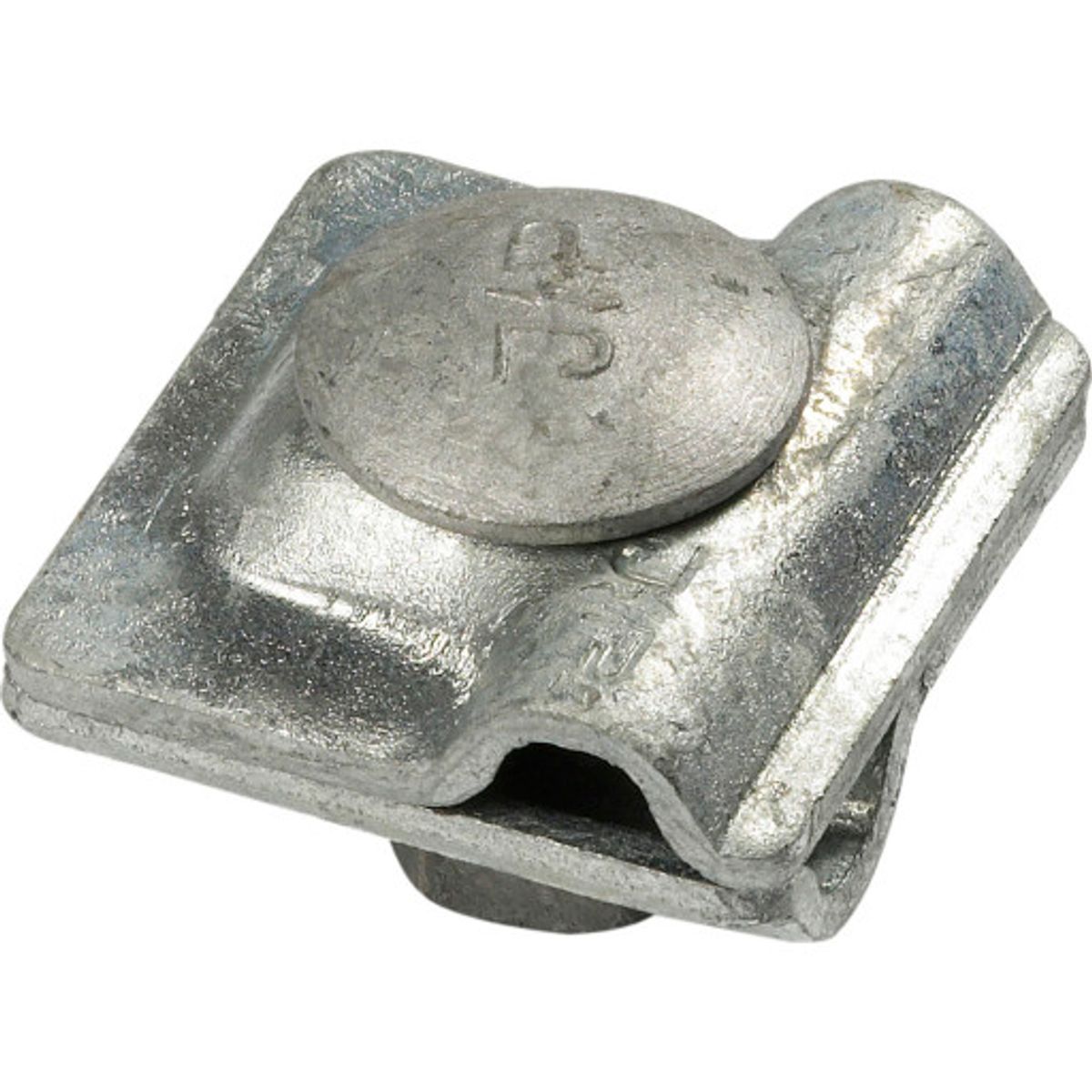 Krydsklemme Ø4-6 mm Galvaniseret