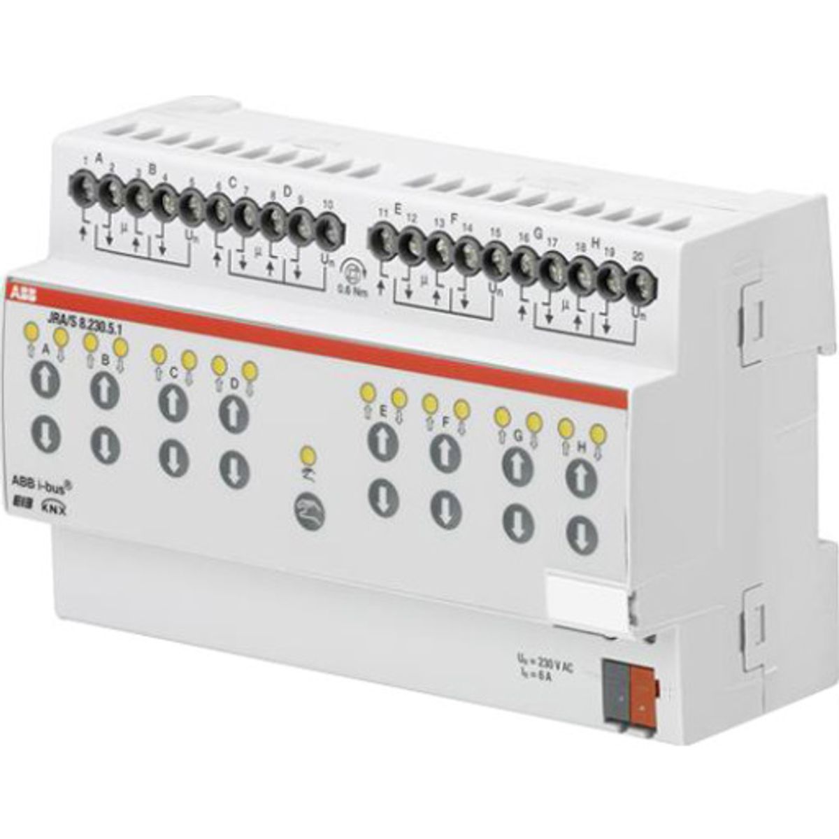 KNX PERSIENNEAKTUATOR 8K 230V