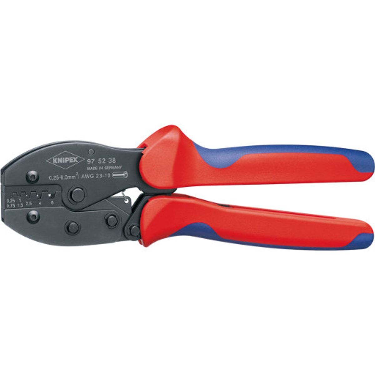 KNIPEX Preciforce® crimptang, krympeslange-forbindere