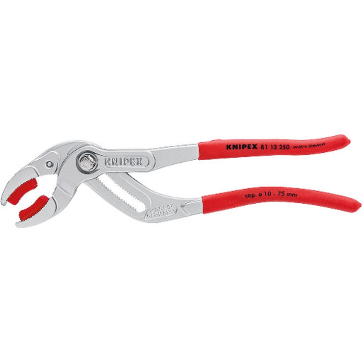 Knipex vandlås- og konnektortang, 250 mm, forkromet