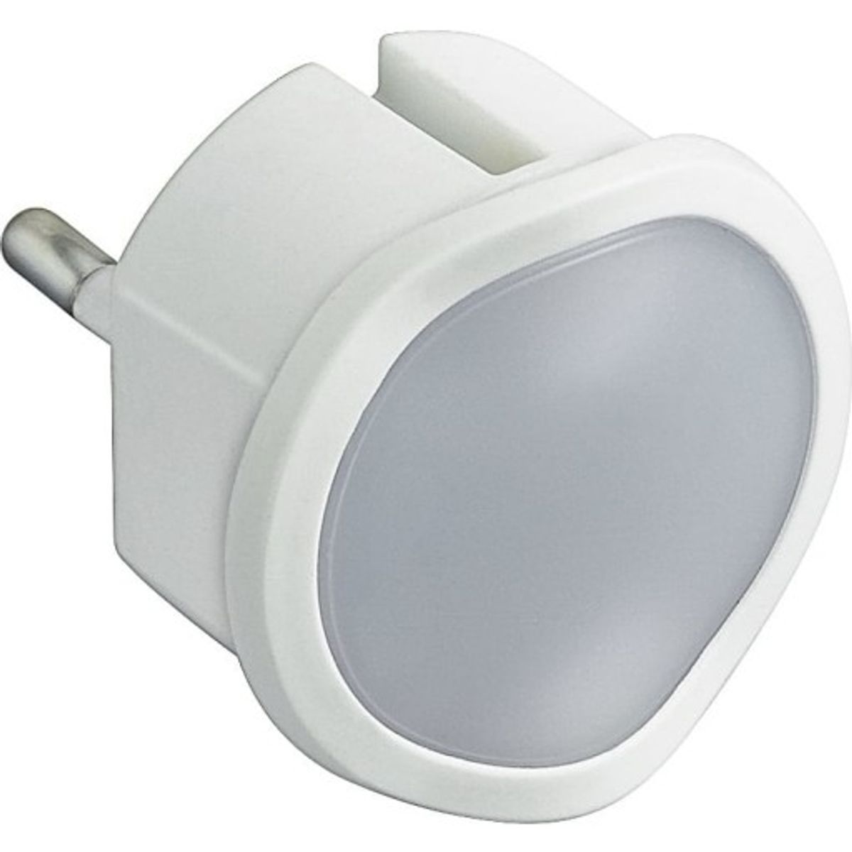 12 stk Multi-O LED lampe med lux føler, hvid