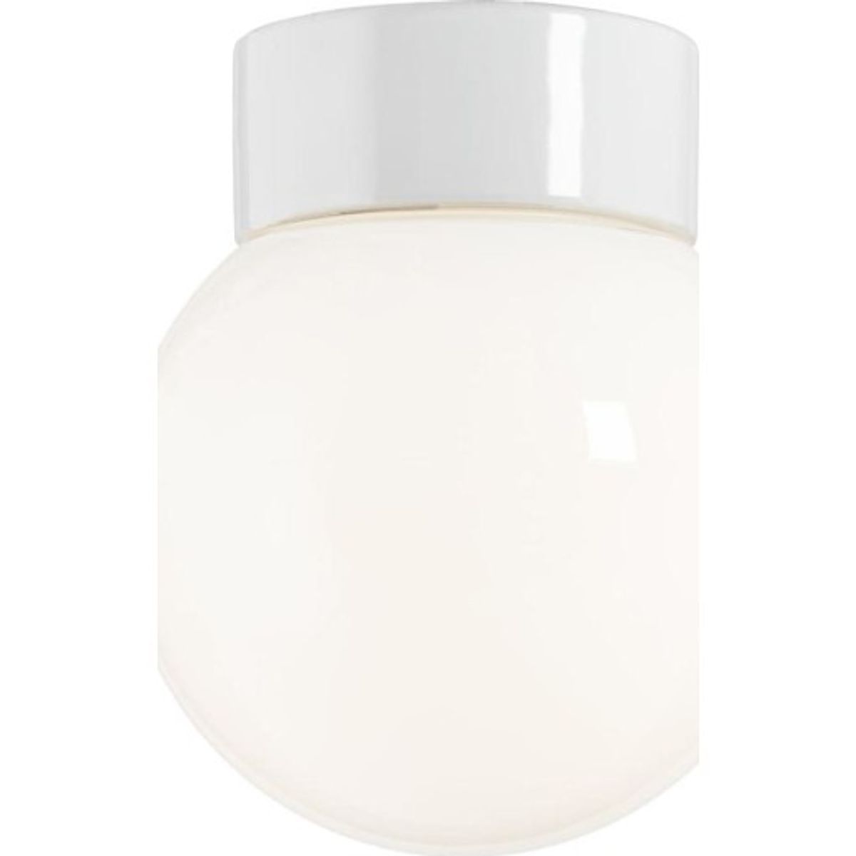 Ifö Glob loftlampe, hvid/opal