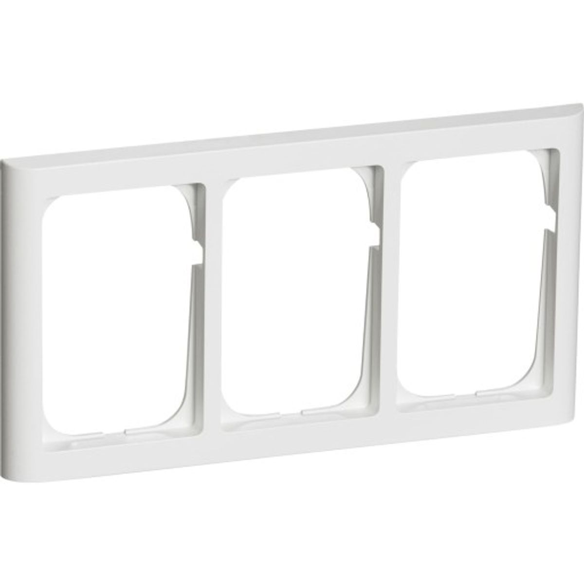 LK Fuga ramme Softline 63, 3x1,5 modul, hvid