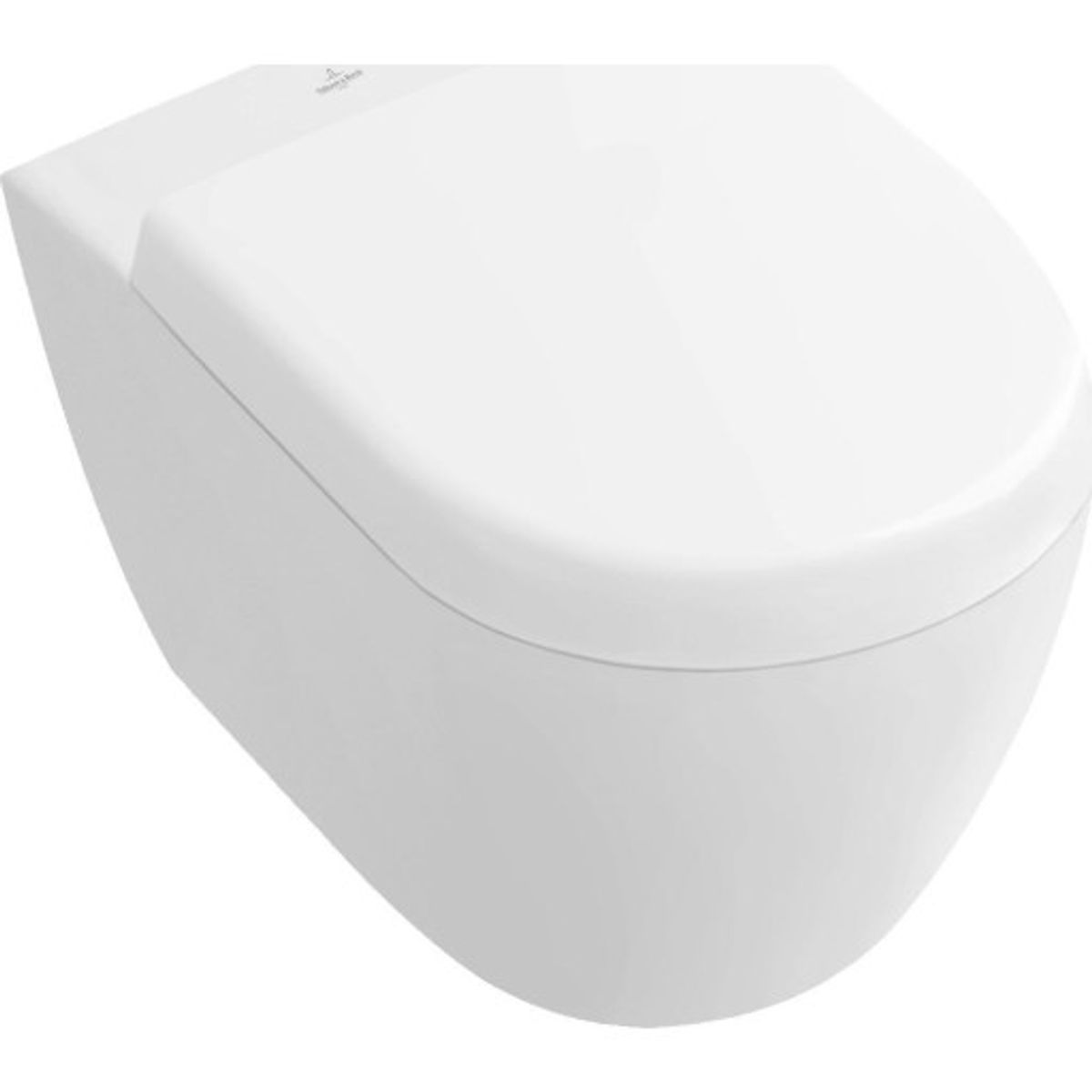 Villeroy & Boch Subway 2.0 væghængt toilet, uden skyllekant, hvid