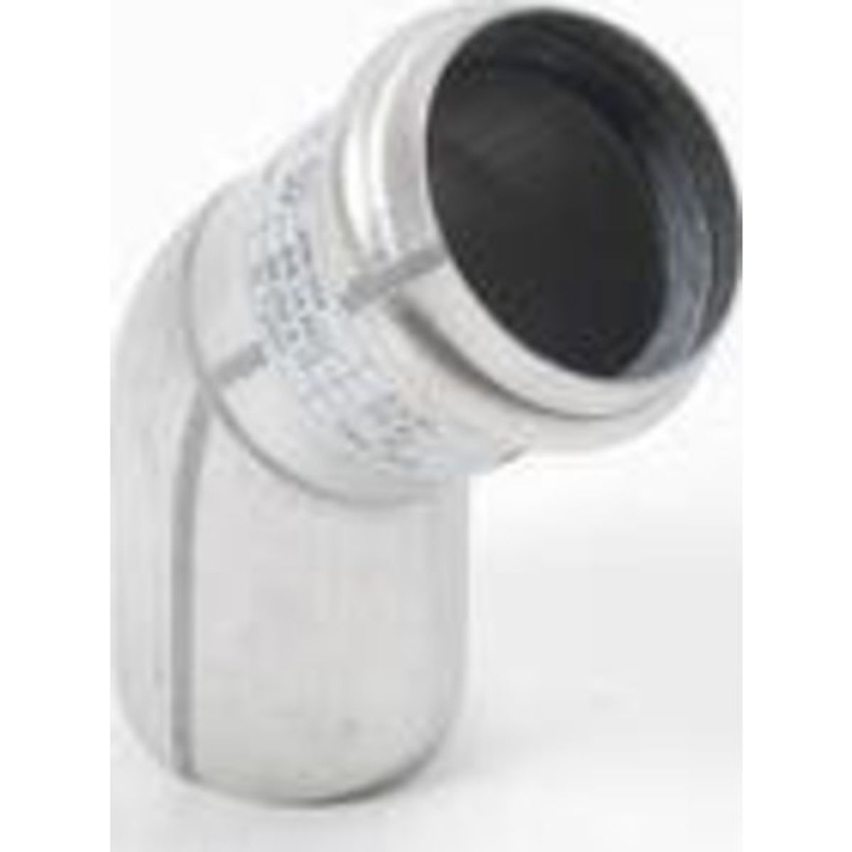 Ø 82 mm x 45° Bøjning rustfri AISI304/EN1.4301 Blücher