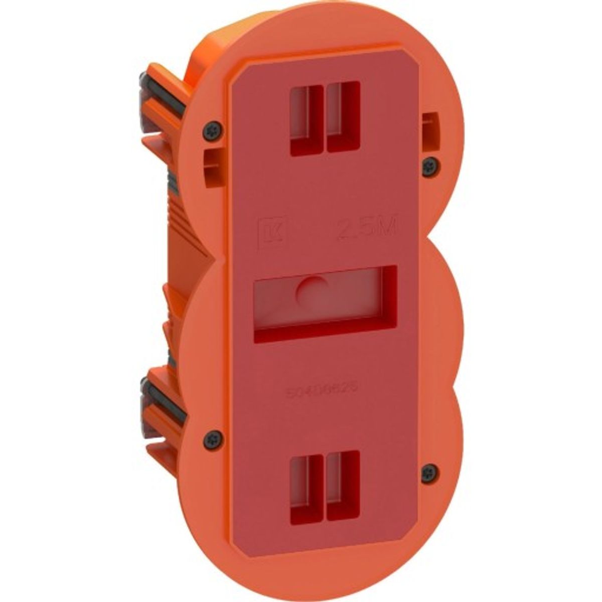 LK Fuga Air Slim forfradåse orange 2½ modul