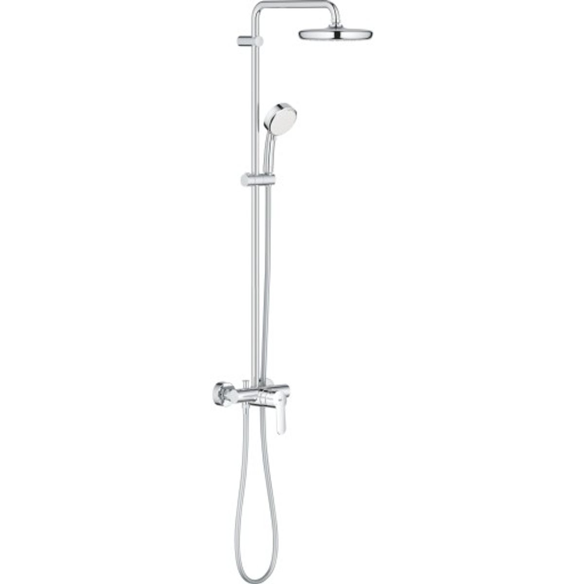 Grohe Tempesta Cosmopolitan 210 brusesæt, krom