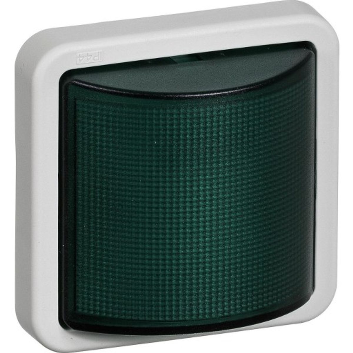 LK Opus 74 industri signallampe LED 230V, konstant/blink, grøn