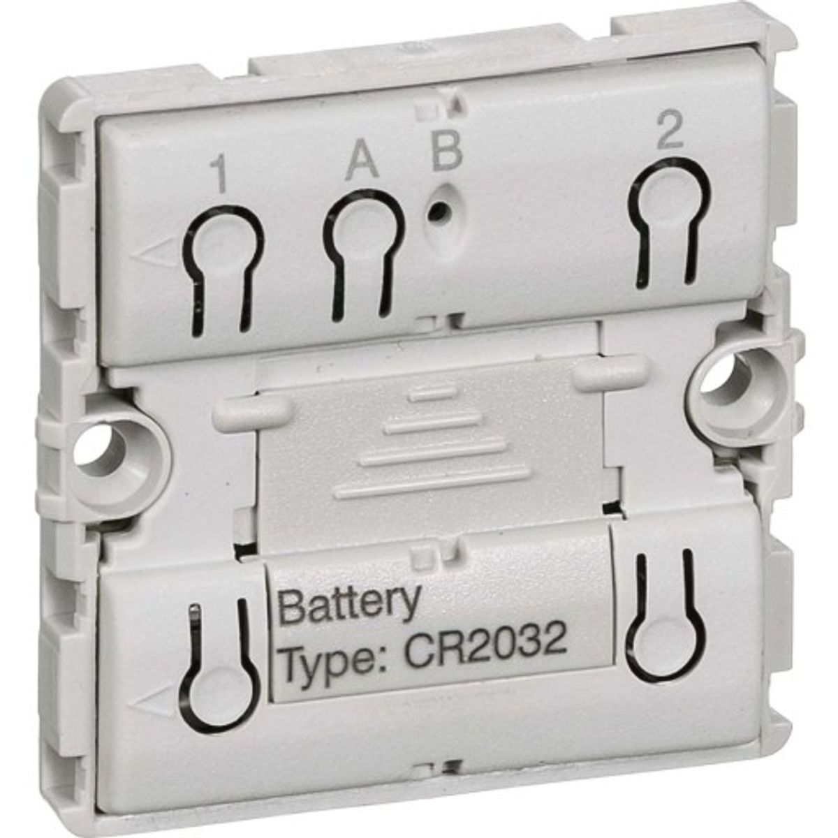 LK IHC Wireless Fuga Batteritryk, 2 slutte, 1 modul, Uden afdækning