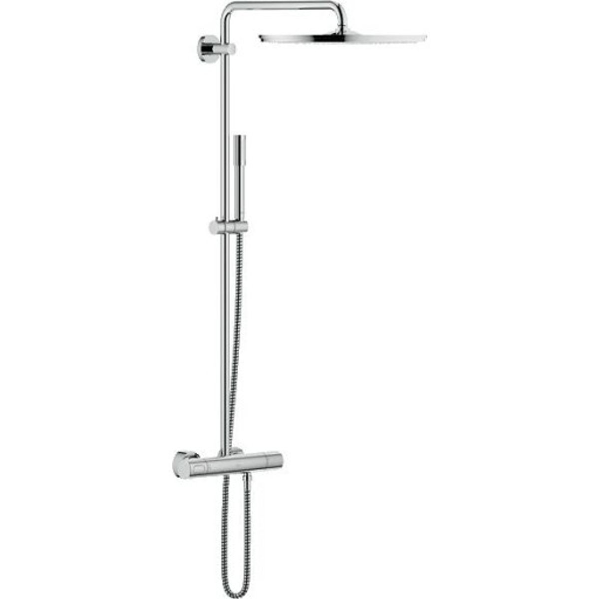 Grohe Rainshower 400 brusesæt, krom