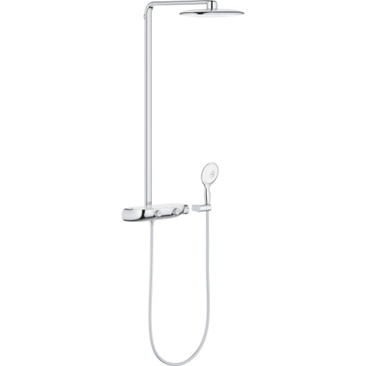 Grohe Rainshower SmartControl 360 Mono brusesæt, hvid