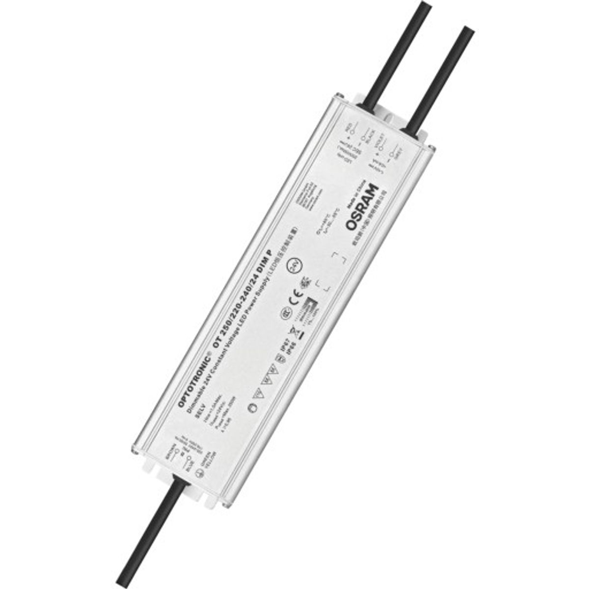 LED Driver Optronic OT 250W 220-240/24V DC DIM P 1-10V