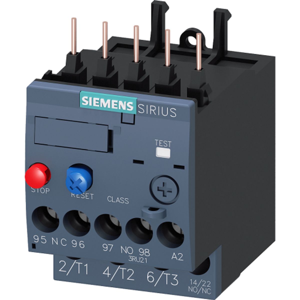 Termorelæ 1,8-2,5A, 3RU2116-1CB0